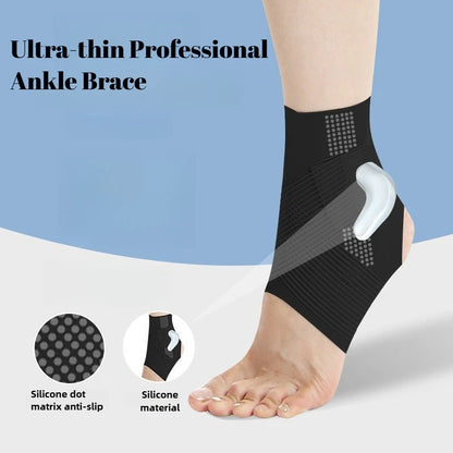 Advanced Silicone Ankle Stability Sleeve